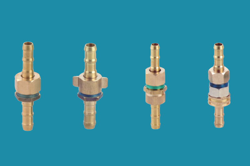 High pressure hose connector