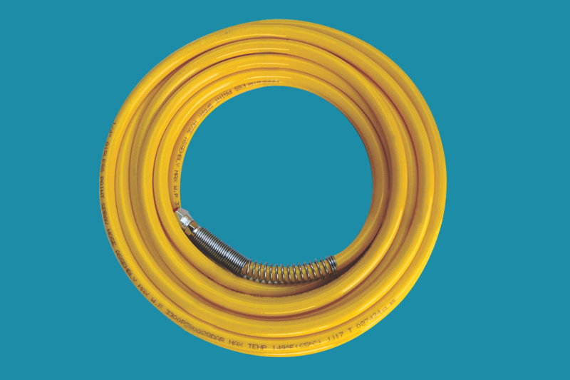 Airless paint spray hose